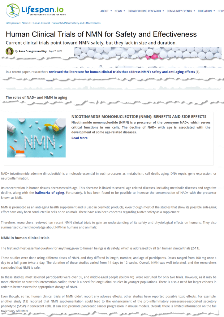 NMN anti-aging supplement appears safe in early human trials 1 image 5