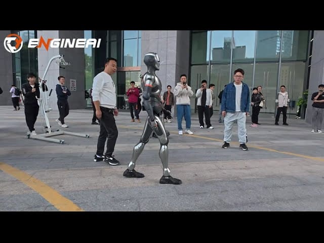 EngineAI SE01 humanoid robot walks naturally and targets real factory work 1 sddefault